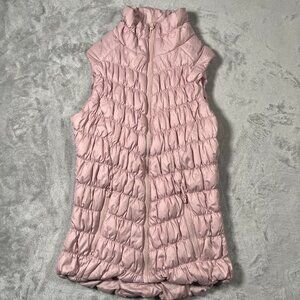 GG Blue Venus Vest Womens XS Active Pink Pockets Golf Tennis Quilted Insulated